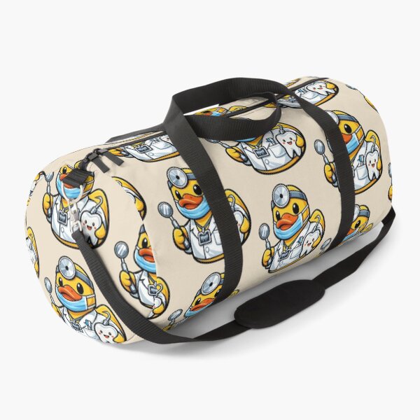 Item preview, Funny Dentist Rubber Duck Cartoon Dental Duck designed and sold by BROHLine Studio.