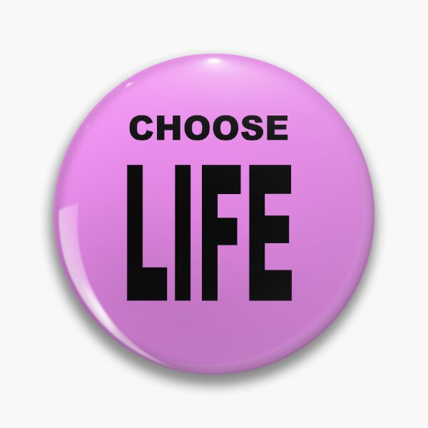 Item preview, Choose Life – a minimalist statement for conscious joy of life designed and sold by Mauswohn.
