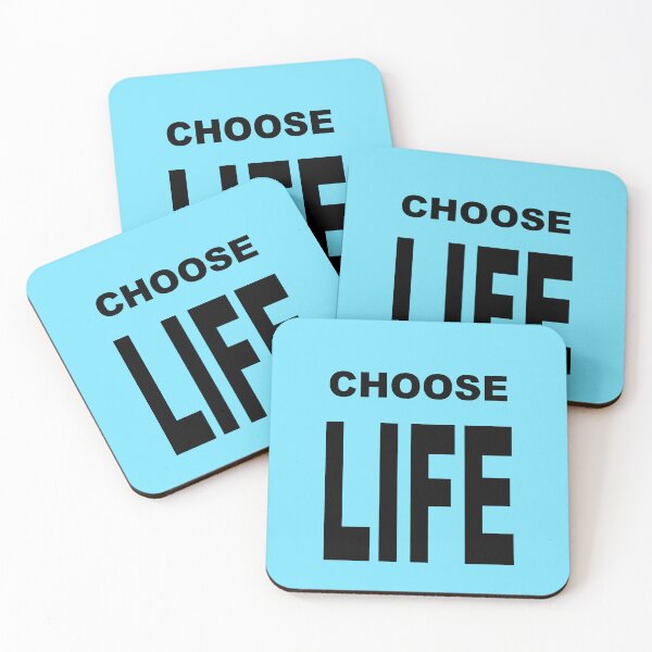 Item preview, Choose Life – a minimalist statement for conscious joy of life designed and sold by Mauswohn.