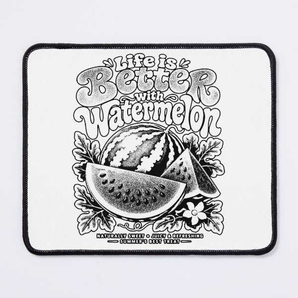 Item preview, Life Is Better With Watermelon Summer Fruit Retro Vintage Juicy Refreshing designed and sold by graphixpolash.