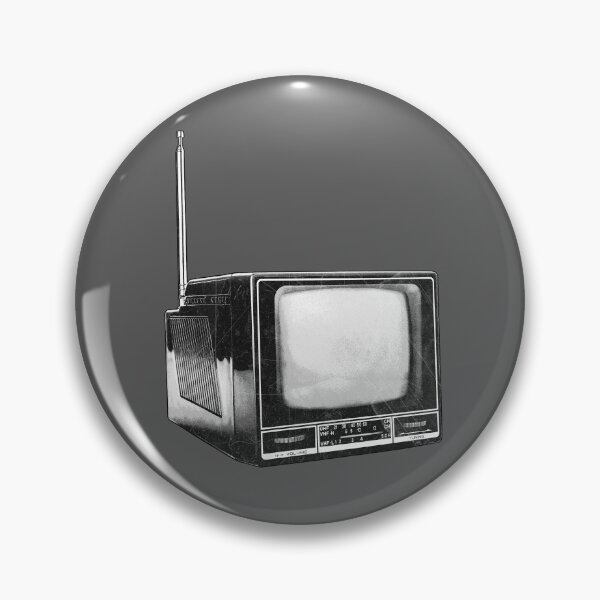 Item preview, Vintage Portable TV Dark Analog Retro Static Art designed and sold by Ghoul Enterprises.
