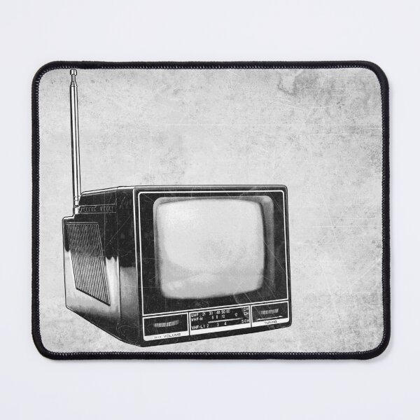 Item preview, Vintage Portable TV Dark Analog Retro Static Art designed and sold by Ghoul Enterprises.
