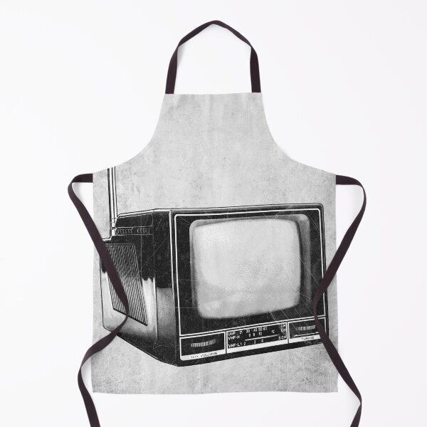 Item preview, Vintage Portable TV Dark Analog Retro Static Art designed and sold by Ghoul Enterprises.