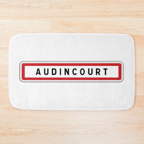 Item preview, Audincourt Town Entrance Sign – Doubs, Bourgogne-Franche-Comté designed and sold by Panneaux et signalisations - NPOITEVIN.