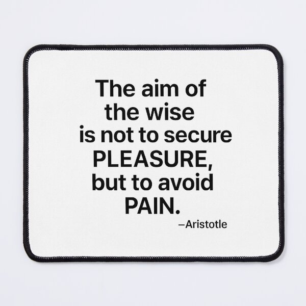 Item preview, Aim Of The Wise Aristotle Philosophy Wisdom Quote Shirt (Black Font) designed and sold by TshirtsLabs.