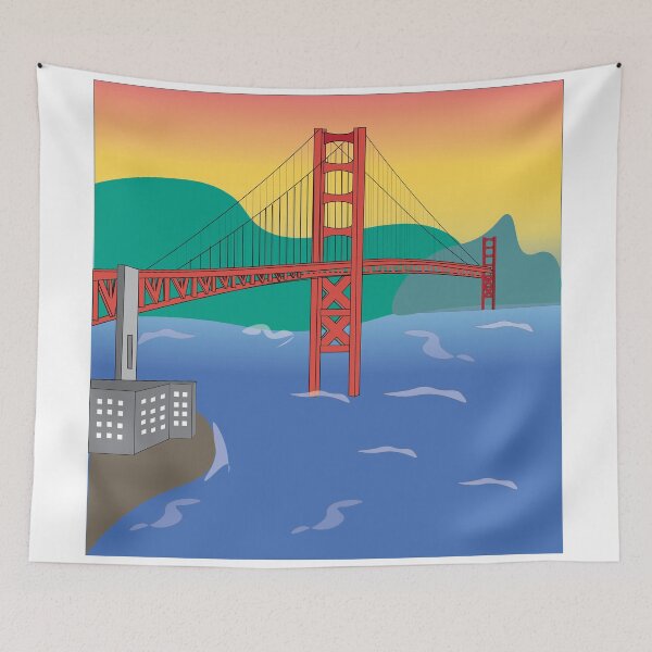 Item preview, Golden Gate Bridge, San Francisco, California  designed and sold by Lush Brush & Line.