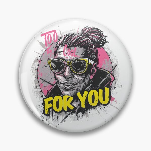 Item preview, Too Cool For You — Punk Streetwear designed and sold by Dhenin Studio.