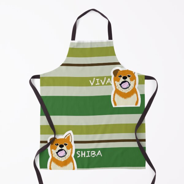 Item preview, Multi stripe with Shiba Inu "FOREST" designed and sold by ShibaCruise-On.
