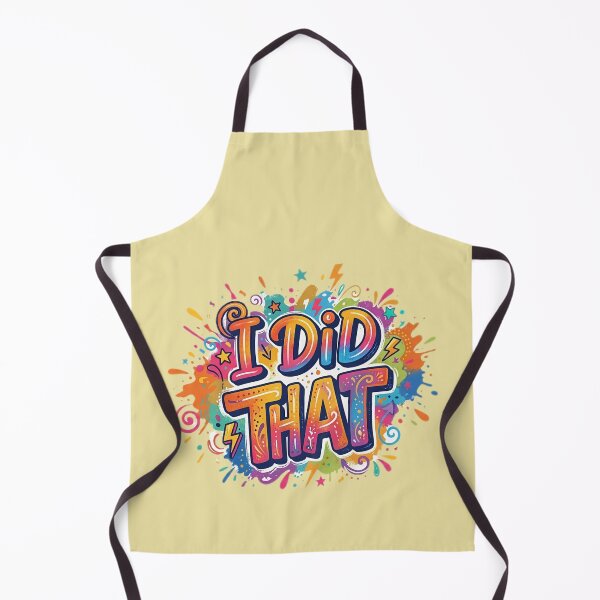 Item preview, I Did That Funny Quote Shirt – Bold Colorful Typography Tee designed and sold by EiraFattah.