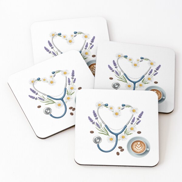 Item preview, Nurse Daisy Stethoscope Gift designed and sold by pumsquare.