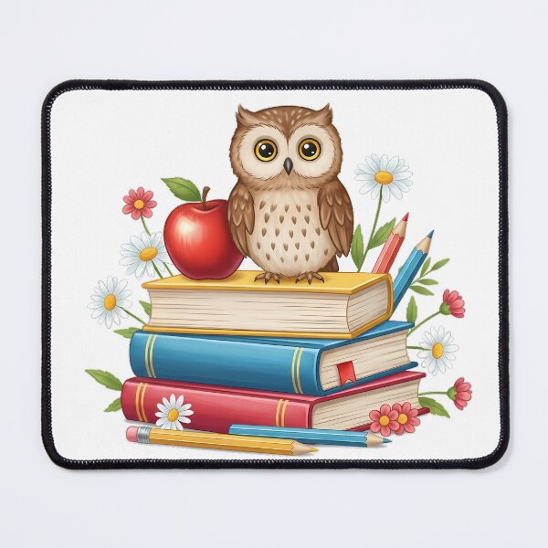 Item preview, Teacher Owl Apple Gift designed and sold by pumsquare.
