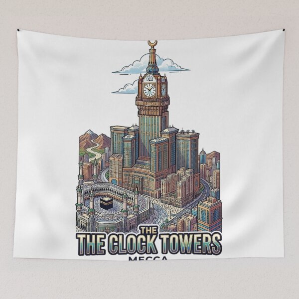 Item preview, THE CLOCK TOWERS MECCA designed and sold by likbatonboot.