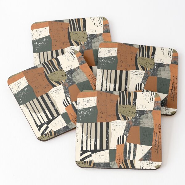 Item preview, Abstract Jungle Fusion – Modern Wild Animal Pattern Blend designed and sold by Hashola Designs.
