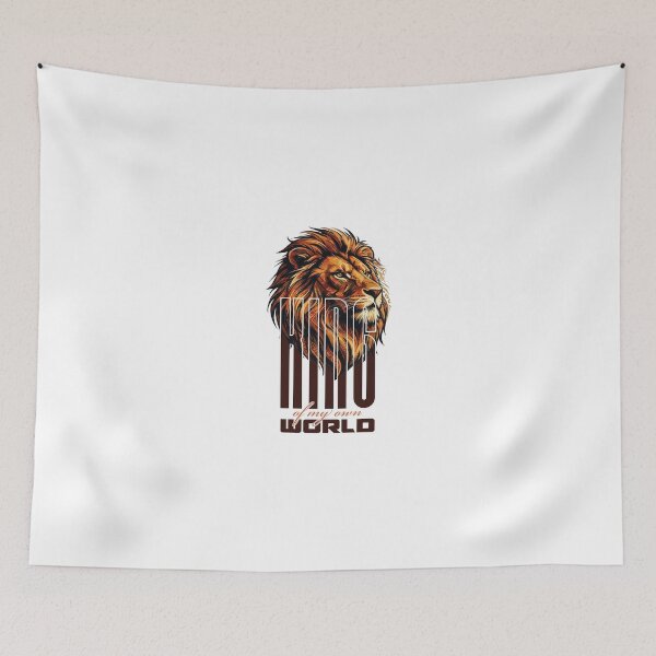 Item preview, Majestic Lion King Head - Tribal Art Graphic designed and sold by Style-InkPulse.