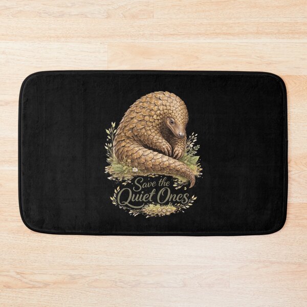 Item preview, Save the Quiet Ones Pangolin Wildlife Conservation T-Shirt Design designed and sold by FestivityFinds.