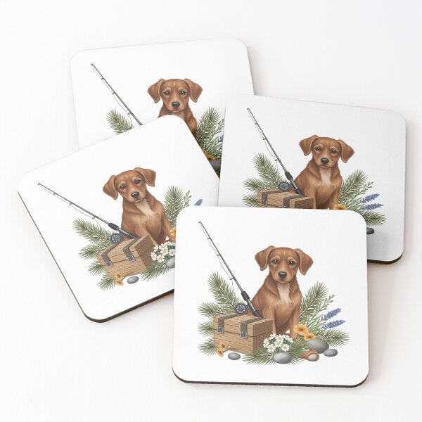 Item preview, Fishing Dog Tackle Gift designed and sold by pumsquare.