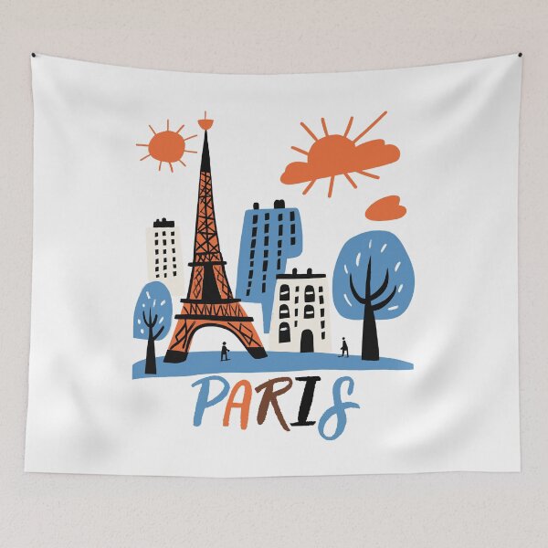 Item preview, I love Paris - T-shirt for travelers designed and sold by TobiasLogic.