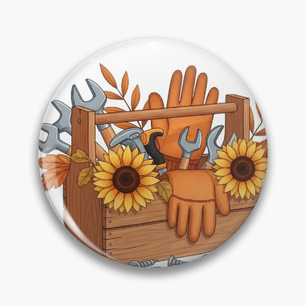 Item preview, Toolbox Sunflower Dad Gift designed and sold by pumsquare.