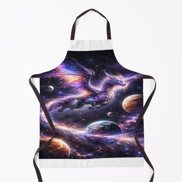 Item preview, Cosmic Dragon soaring throught the stars designed and sold by Artisan Finds Online.