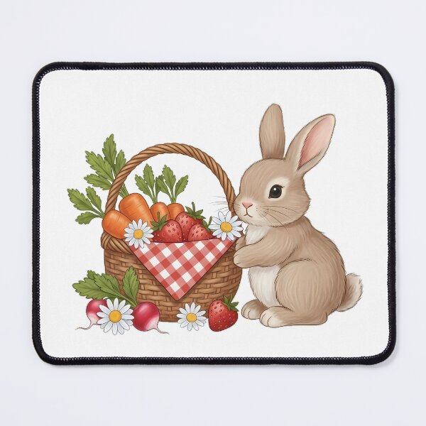 Item preview, Farmers Market Bunny Gift designed and sold by pumsquare.