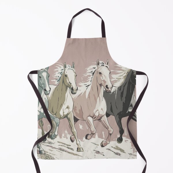 Item preview, Retro Galloping Horses Poster designed and sold by STTrillionTEES.