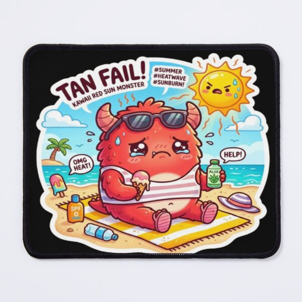 Item preview, Tan Fail Summer Kawaii designed and sold by DailySparks.