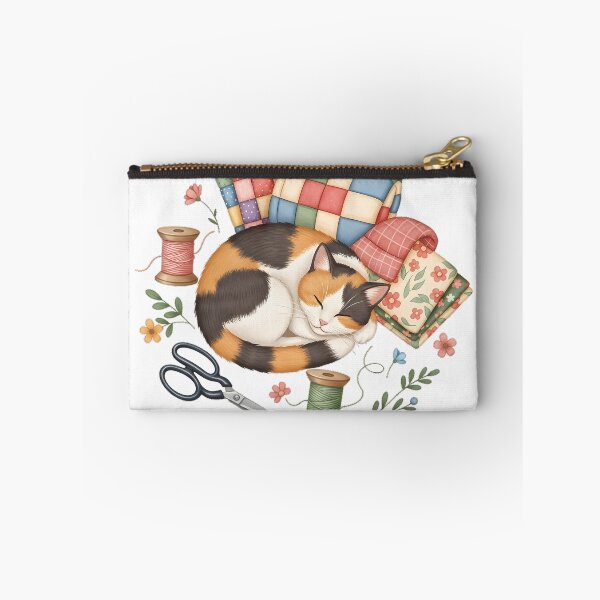 Item preview, Regalo de tela para amantes de las colchas con diseño de gatos designed and sold by pumsquare.