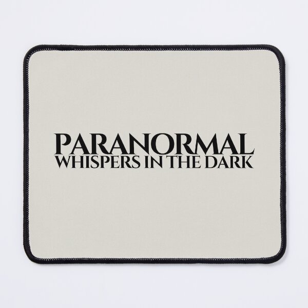 Item preview, Paranormal Whispers in the Dark Minimal Typography Design designed and sold by PKDWriterMerch.
