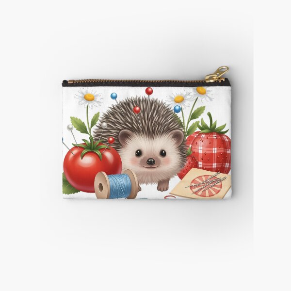 Item preview, Sewing Hedgehog Strawberry Gift designed and sold by pumsquare.