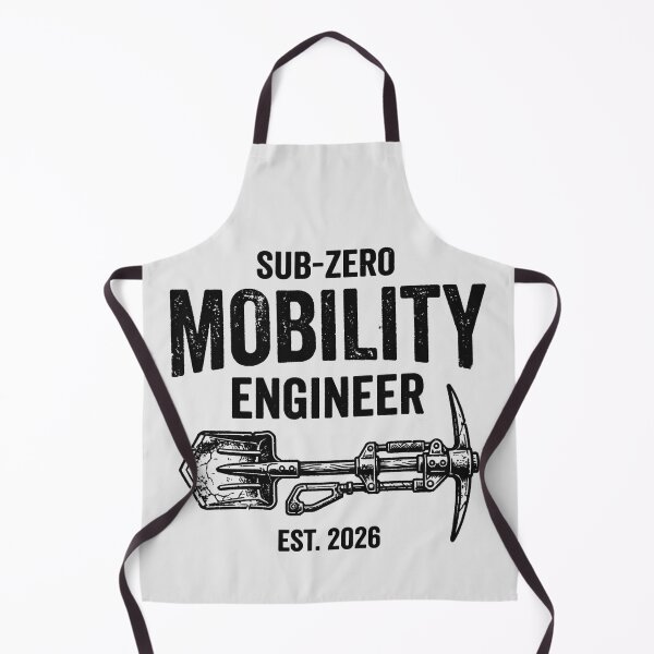 Item preview, Sub-Zero Mobility Engineer Mechanical Illustration Rugged Art designed and sold by SplashTastic.