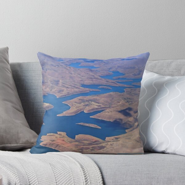 Item preview, Aerial View of Katse Dam Wall, Maluti Mountains, Lesotho designed and sold by JaneFlowersAfrica.