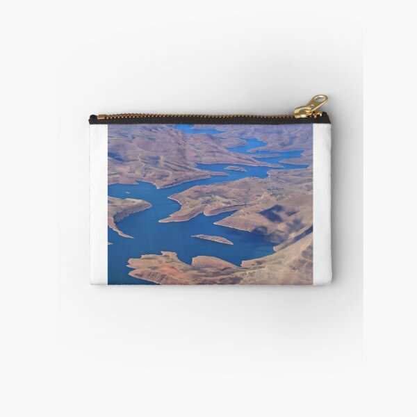 Item preview, Aerial View of Katse Dam Wall, Maluti Mountains, Lesotho designed and sold by JaneFlowersAfrica.