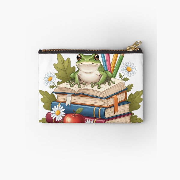Item preview, Teacher Frog Book Gift designed and sold by pumsquare.