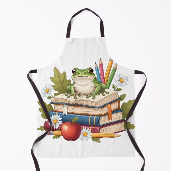 Item preview, Teacher Frog Book Gift designed and sold by pumsquare.