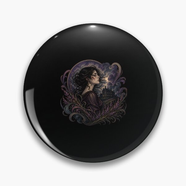 Item preview, Wuthering Heights Catherine Earnshaw Gothic Portrait designed and sold by Fenay Designs.