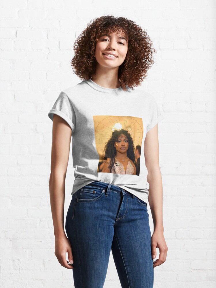 white shirt sza