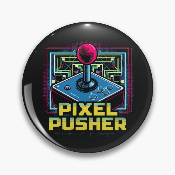 Item preview, Pixel Pusher Retro Arcade designed and sold by Zakrytos ★★★★★.
