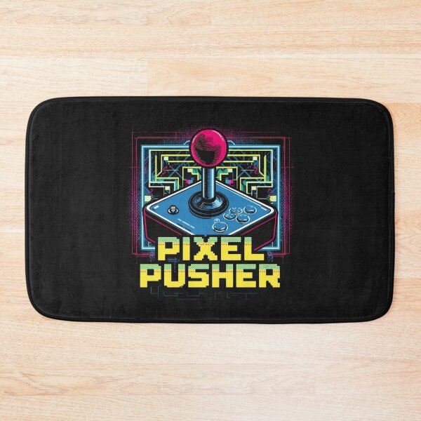 Item preview, Pixel Pusher Retro Arcade designed and sold by Zakrytos ★★★★★.