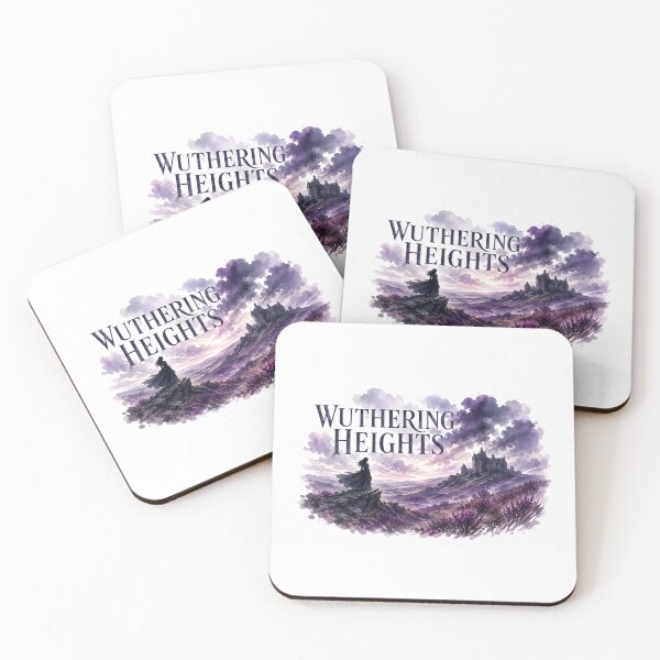 Item preview, Wuthering Heights Watercolor Moors Gothic Landscape designed and sold by Fenay Designs.