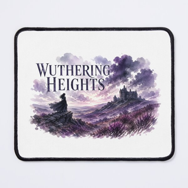 Item preview, Wuthering Heights Watercolor Moors Gothic Landscape designed and sold by Fenay Designs.
