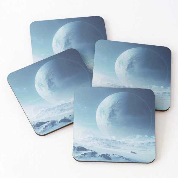 Item preview, Frozen Planet Icy Landscape designed and sold by QuantumDrift.