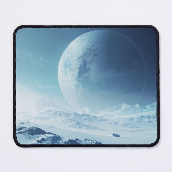 Item preview, Frozen Planet Icy Landscape designed and sold by QuantumDrift.