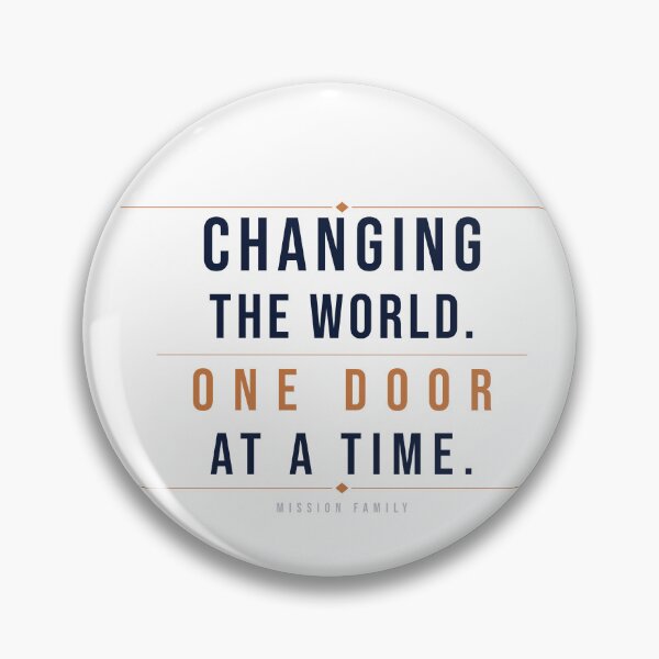 Item preview, Changing the World One Door at a Time LDS Shirt | Missionary Shirt | Christian Mission Tee | Light Shirt Edition designed and sold by Willow Place Design.