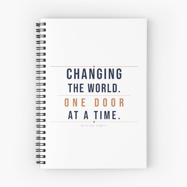 Item preview, Changing the World One Door at a Time LDS Shirt | Missionary Shirt | Christian Mission Tee | Light Shirt Edition designed and sold by Willow Place Design.
