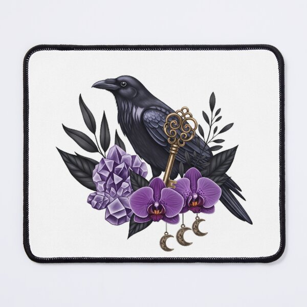 Item preview, Raven Amethyst Key Gift designed and sold by IllumeInk.