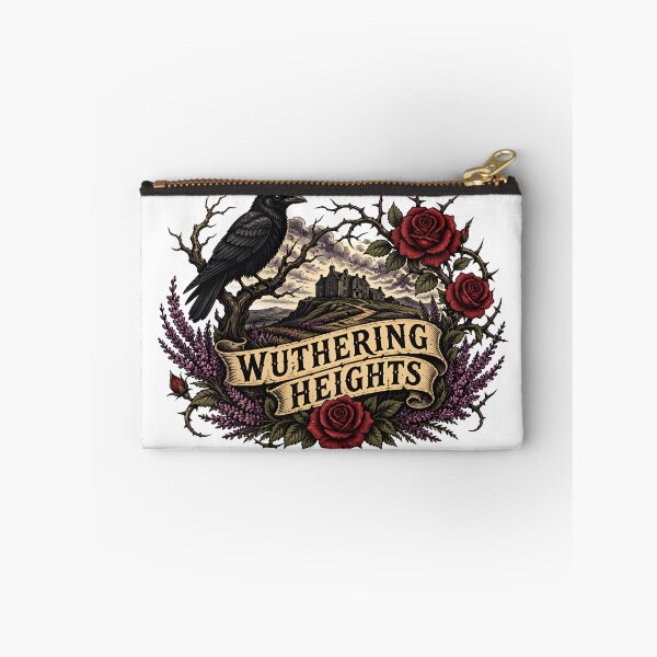 Item preview, Wuthering Heights Vintage Banner Raven And Roses designed and sold by Fenay Designs.
