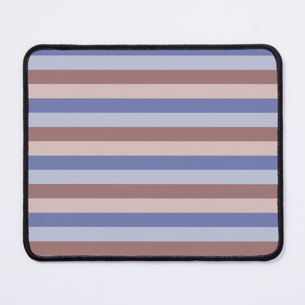 Item preview, Blue, reddish brown & pink horizontal lines designed and sold by Mint + Midnight.