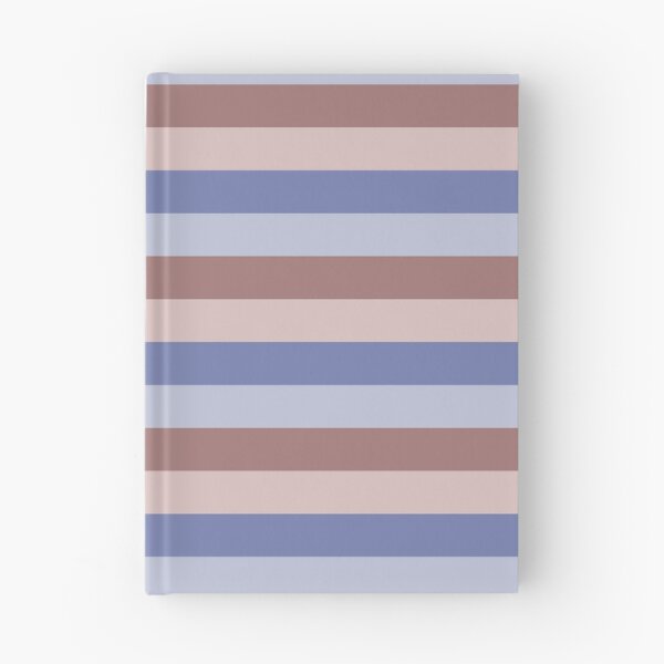 Item preview, Blue, reddish brown & pink horizontal lines designed and sold by Mint + Midnight.