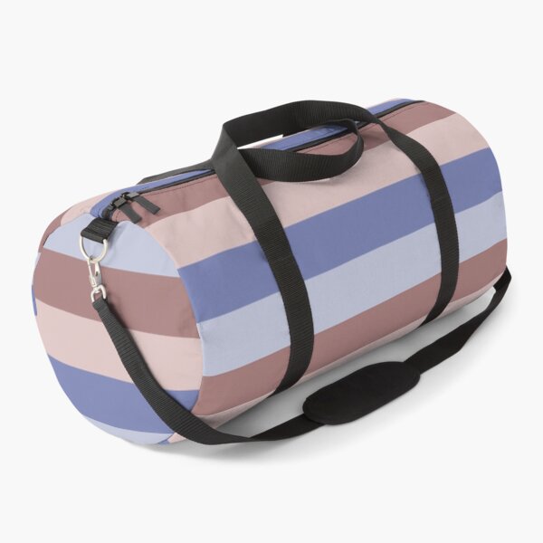 Item preview, Blue, reddish brown & pink horizontal lines designed and sold by Mint + Midnight.