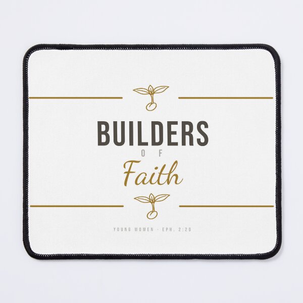 Item preview, Builders of Faith LDS Young Women Shirt - Light Color Edition designed and sold by Willow Place Design.